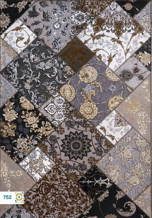 فرش چهل تکه 1200 شانه رویال کد 752