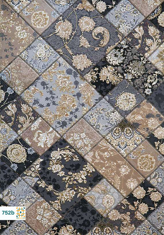 فرش چهل تکه 1200 شانه رویال کد 752