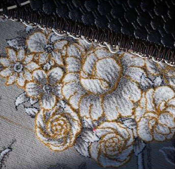 فرش چهل تکه 1200 شانه رویال کد 756