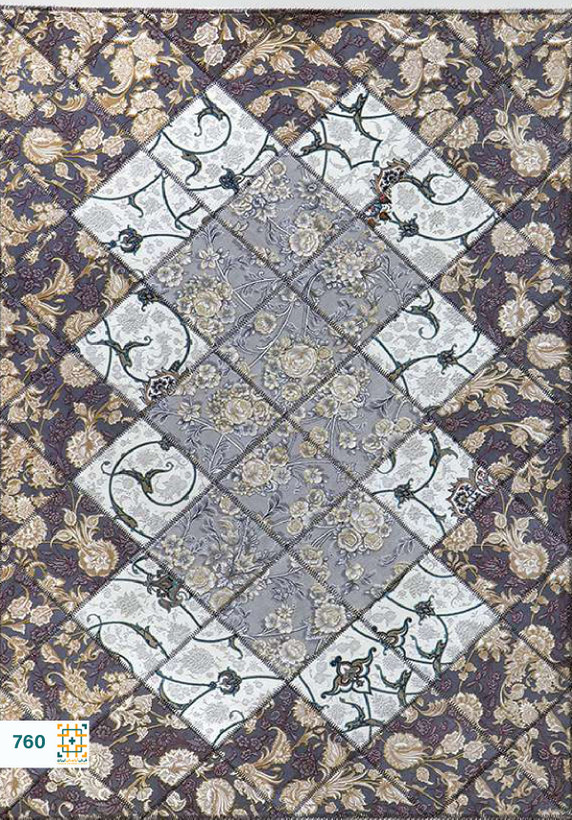 فرش چهل تکه 1200 شانه رویال کد 760