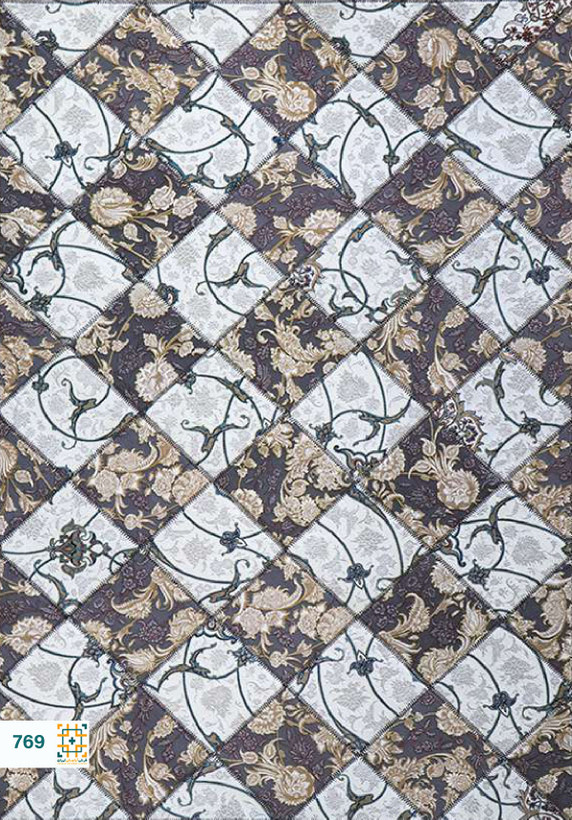 فرش چهل تکه 1200 شانه رویال کد 769