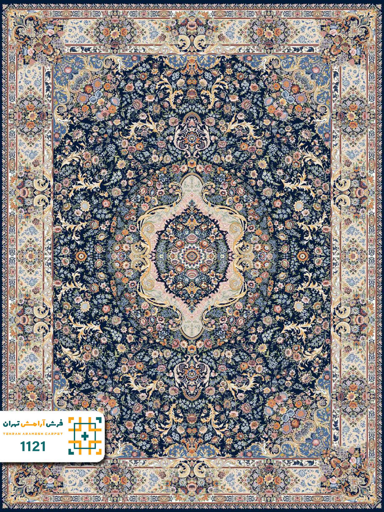 فرش 1200 شانه تبریز کد 1120