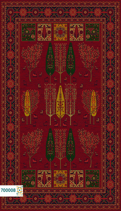 فرش 700 شانه شمس کد 700008