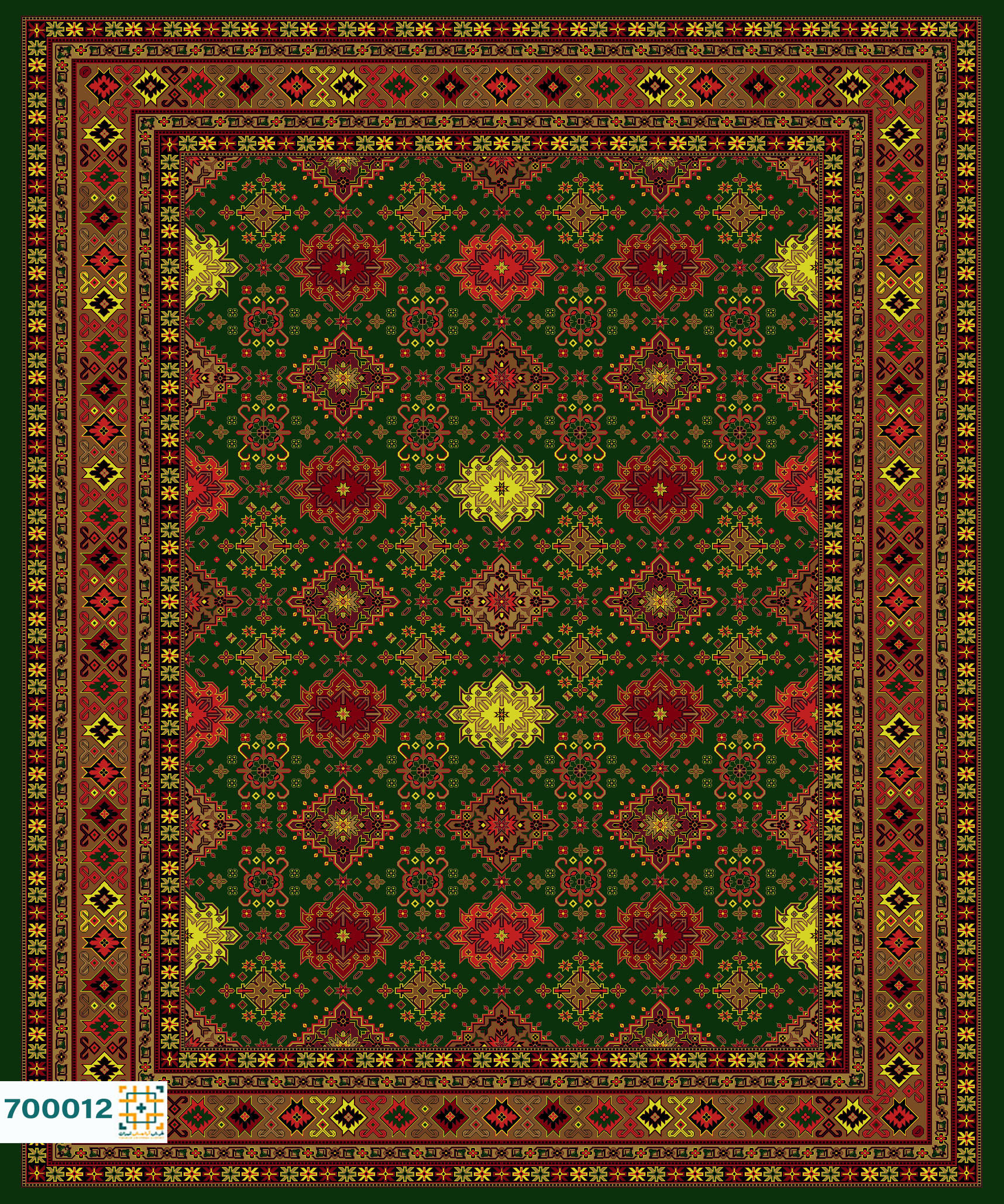 فرش 700 شانه شمس کد 700012