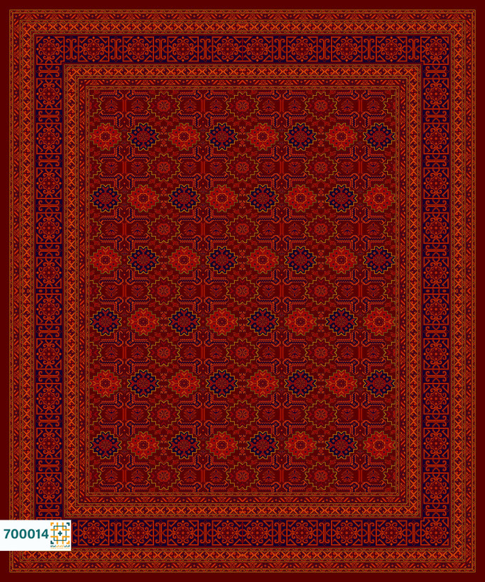 فرش 700 شانه شمس کد 700014