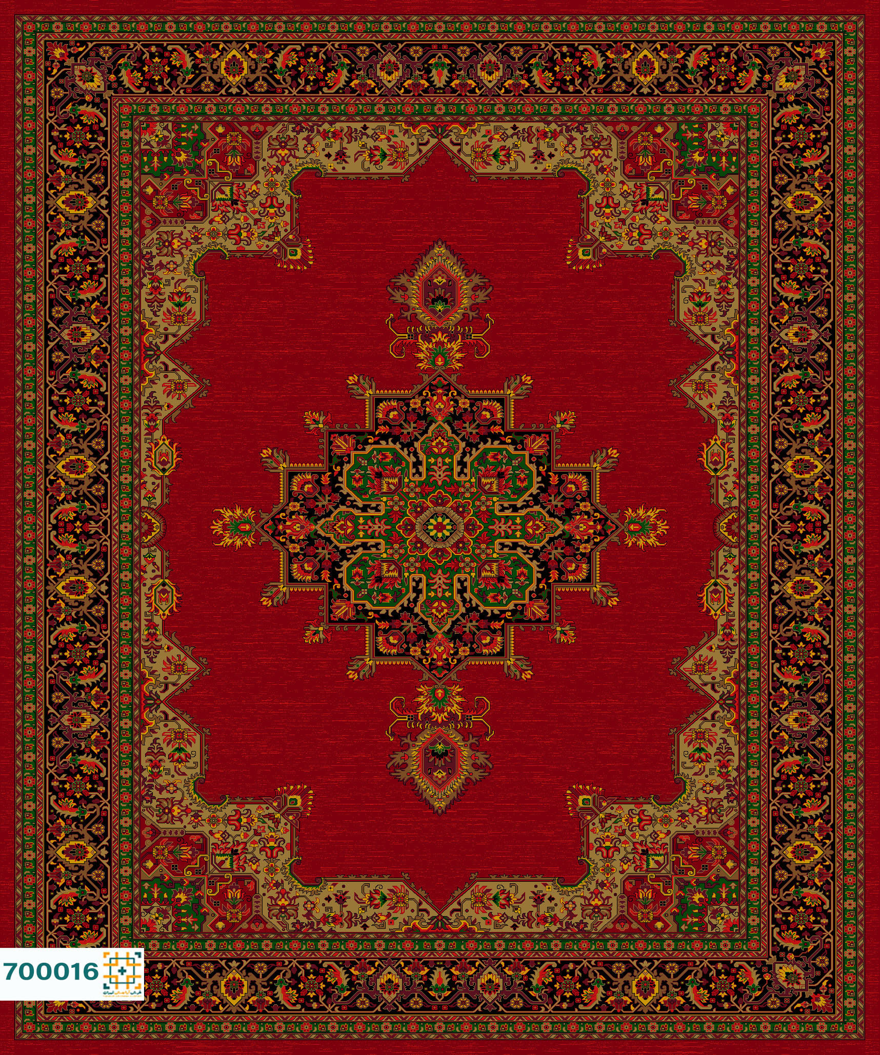 فرش 700 شانه شمس کد 700016