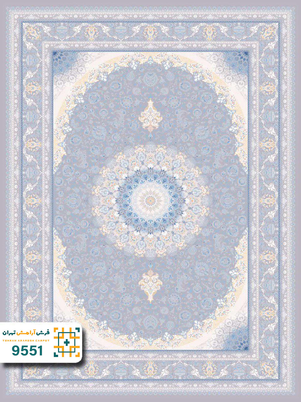 فرش 1200 شانه لکسون کد 9551