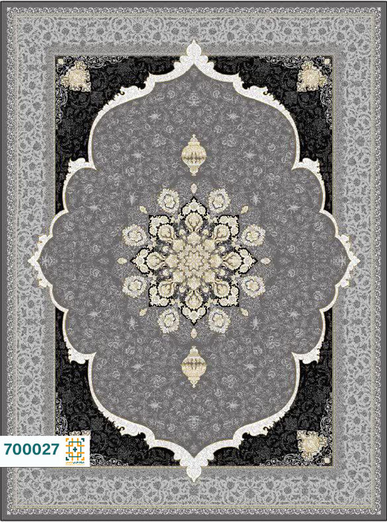 فرش 700 شانه ترنج کد 700027