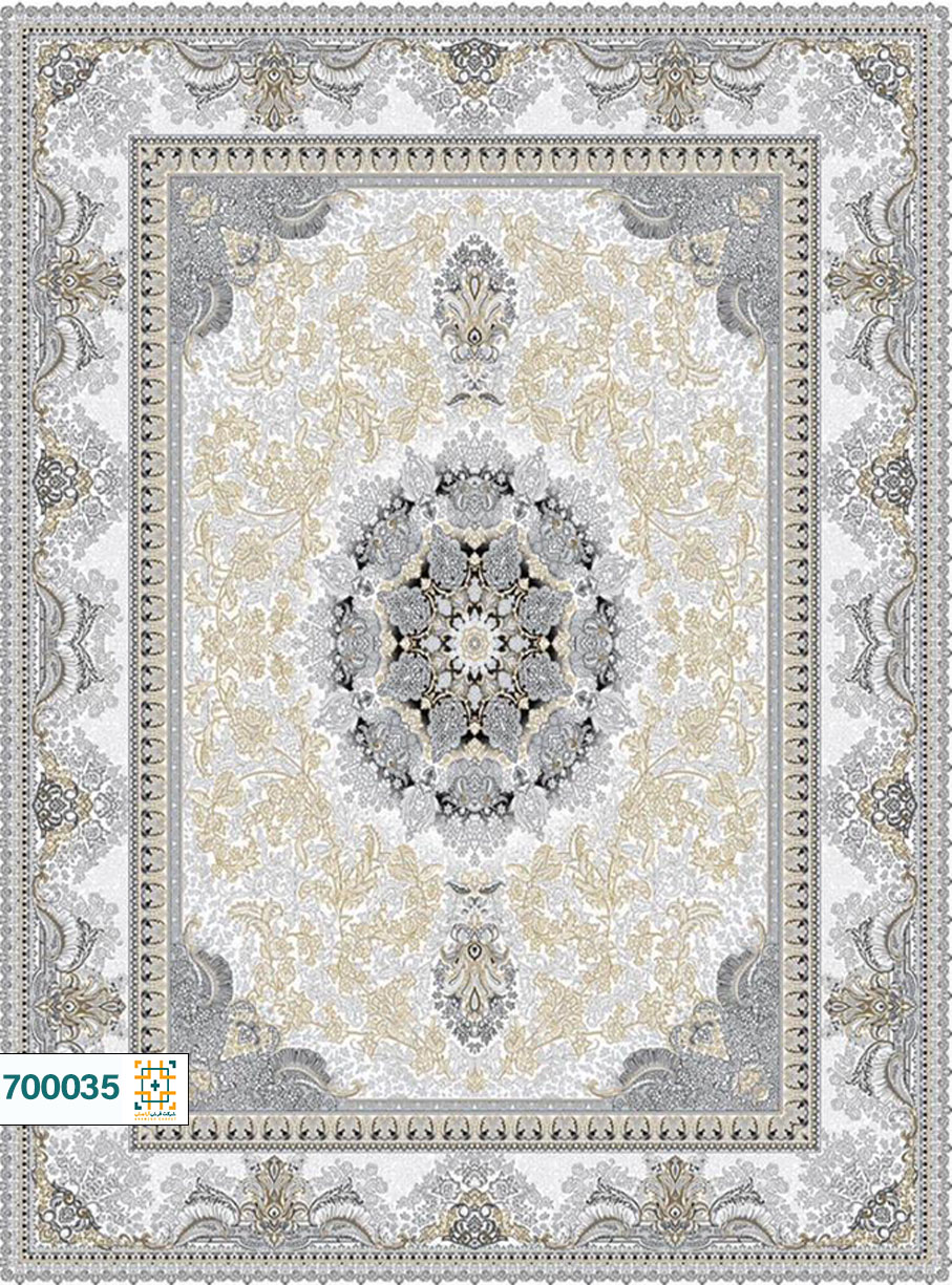فرش 700 شانه ترنج کد 700035