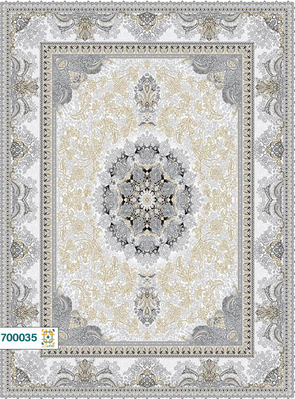فرش 700 شانه ترنج کد 700035