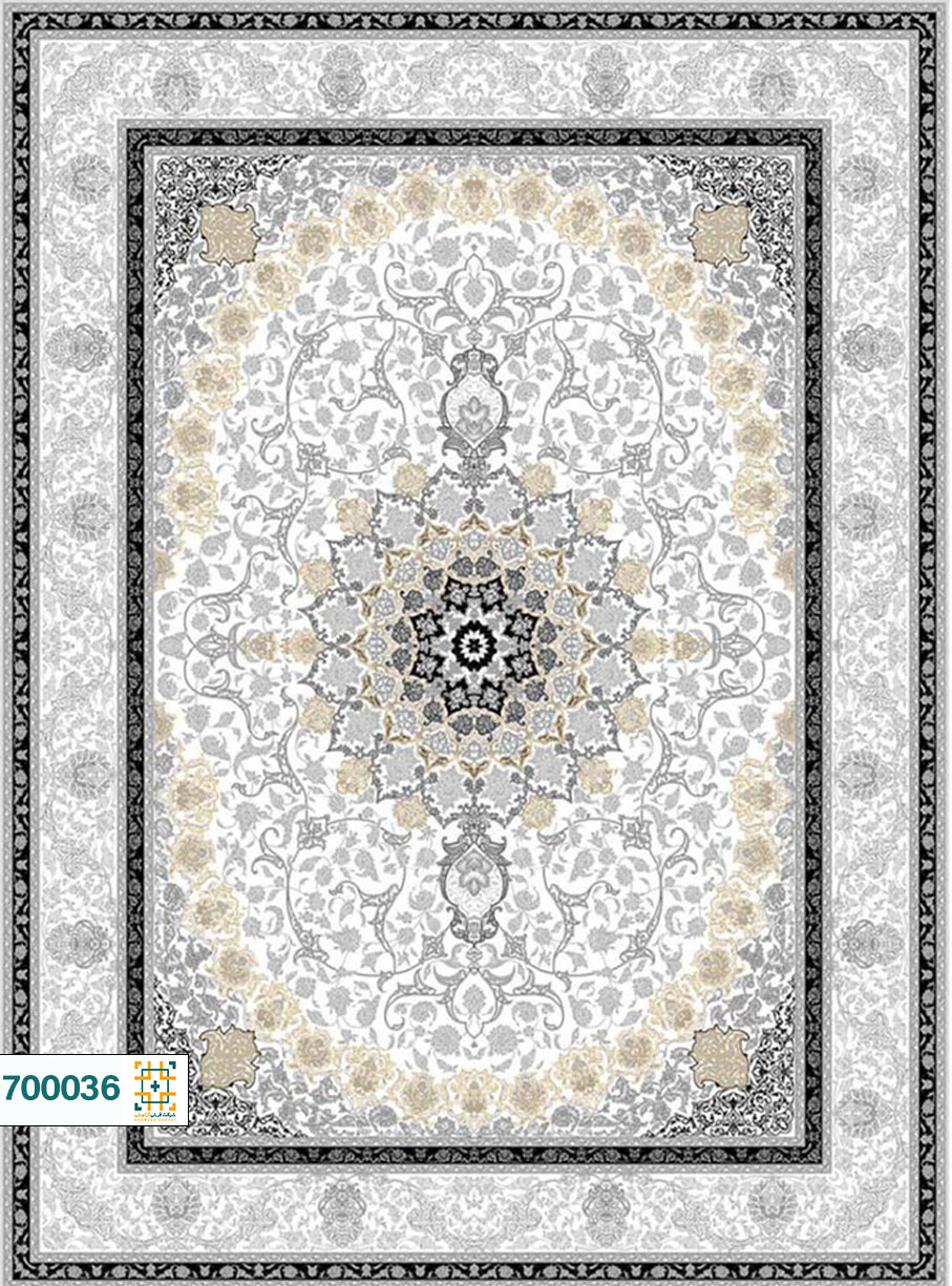 فرش 700 شانه ترنج کد 700036