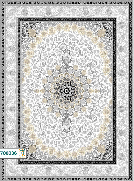 فرش 700 شانه ترنج کد 700036
