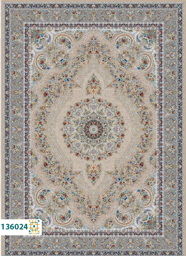 فرش 1200 شانه نفیس کد 136024